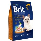 Суха храна Brit Premium by Nature Cat - Indoor Chicken - за котки живеещи на закрито, с пилешко